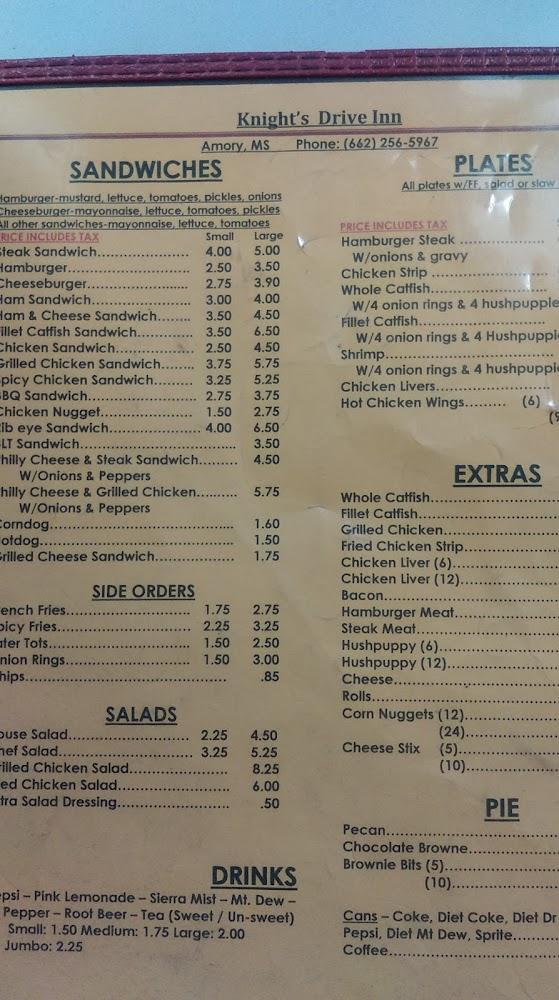 Knight's Drive-In Dish 3